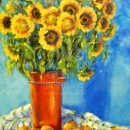 RIC1126 Sunflowers-&-Oranges