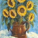 RIC1391  Sunflowers DR437