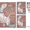 KPD  Dog Dayz - White Dog 1 Sell