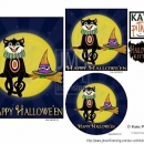 KPD  Halloween Kitties Witch Kitty Sell 1