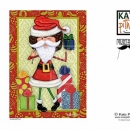 KPD  Mustachio- Santa Girl 1 Sell