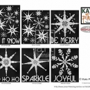 KPD Snowflake Fun Chalkboard Black Sell copy