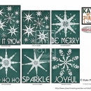 KPD Snowflake Fun Chalkboard Green Sell