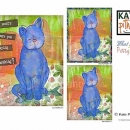 KPD  What's Up Pussy Cat Blue Kitty 1 Sell