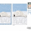 KPD2625  Snow Pups 4 - PEACE