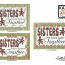 KPD2766  Gingerbread Christmas RD Sisters