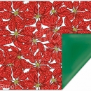 KPD2091 Poinsettia Sheet w-green wm