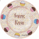 KPD2005 Sugar Rush Round Pastelle plate wm