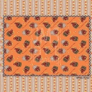 KPD2149 Thankful Turkeys mat w-candy corn stripes wm