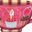 KPD2172 Love you cakes-red-yellow stripe mug wm