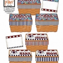 KPD2931  LIBERTY QUILT-SIMPLY THE BEST PRODUCT 1 RECIPE BOXES