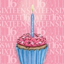 KPD2261  Sweet 16 Card wm