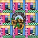 KPD2266 Summer Quilt Wreath wm