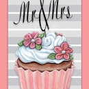 KPD2304 Mr-Mrs Cake Card wm