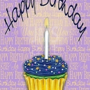 KPD2324 Happy Birthday Repeat PurpleBase-YlwTxt-BlueFrosting-textwm