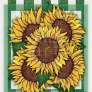 KPD2463  FLOR-SUNFLOWRSTRPTXTFLG 1