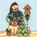 HUN2015 Snowman Birdhouse