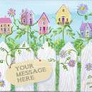 KL2421_b  Cottage Garden #1 YOUR Message