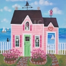 KL2058 peony pink cottage