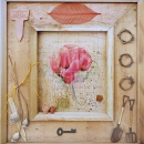 LOC1122 framed poppy