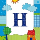 H_MG3306 Little House Monogram