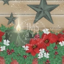 ML306  Christmas Mantel