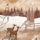 ML321  Winter Deer