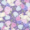 ML474  Lilacs and Bunnies