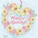 ML400  Happy Spring Watercolor Flowers