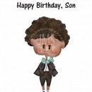 ML469-v1  Happy Birthday Son