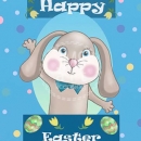 ML240  Easter Bunny Blue