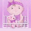 ML284  Baby Girl in Crib