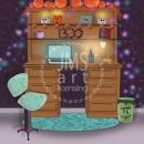 ML302  Halloween Room