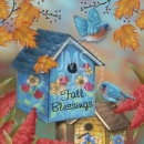 ML372  Bird Houses-Bluebirds-Sumac-Maple