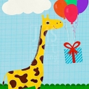 COP1198  Birthday Giraffe