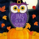MC3289  Fall owl pumpkins