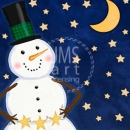 MC3265   star snowman_moon