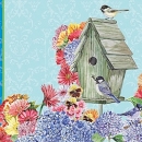 JEN2294_m  Spring Birdhouse Mailbox