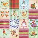 JEN2361  12 Days of Christmas Squares