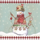 JEN2378  Fair Isle Snowman