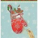 JEN2388  RED_Rustic Mitten_MerryChristmas