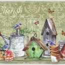 JEN2412  Cherish Birdhouse Garden