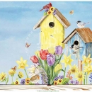 JEN2574  Spring_Tulips_And_Birdhouse_2019