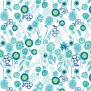 ST632  P-turquoise-wildflowers