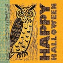 Blockprint Owl