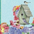 JEN2294_m  Spring Birdhouse Mailbox