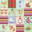 JEN2361  12 Days of Christmas Squares