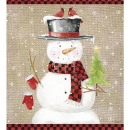 JEN2618  Checkered_Snowman_2020