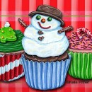 KPD2265 Christmas Cakes Postcards 2 wm