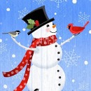 SNO165 - Happy Winter Snowman